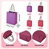 8Pcs 4 Colors Rectangle Paper Gift Bags with Handles CARB-TA0001-18A-3