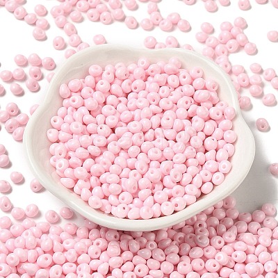 6/0 Opaque Baking Paint Glass Seed Beads X1-SEED-M012-02A-31-1