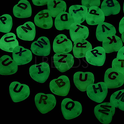 Luminous Acrylic Beads LACR-Q003-003-1