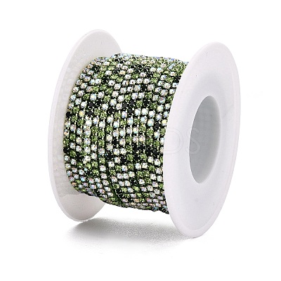 Iron Rhinestone Cup Chains CH-Q006-02A-04-1