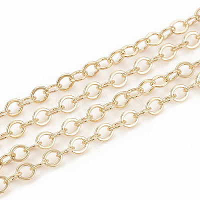 Brass Cable Chains CHC-S003-08G-1