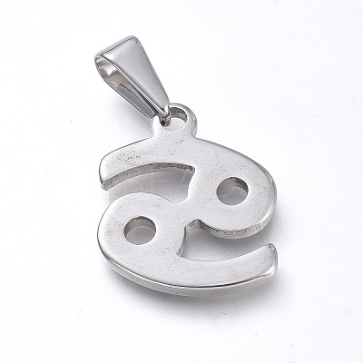 Non-Tarnish 304 Stainless Steel Pendants LS-STAS-L210-06H-P-01-1