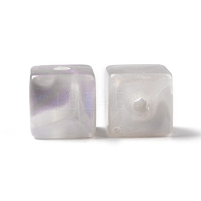 Opaque Acrylic Beads OACR-E014-18C-1