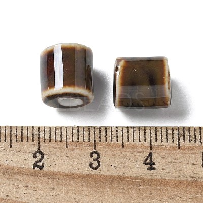 Handmade Porcelain Beads X1-PORC-L080-I12-1
