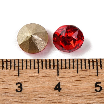 Glass Rhinestone Cabochons RGLA-A026-01B-227-1