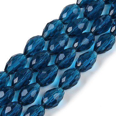 Transparent Glass Beads Strands EGLA-N013-T4mm-D25-1