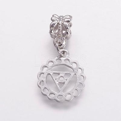 Alloy European Dangle Charms PALLOY-E436-B-P-1