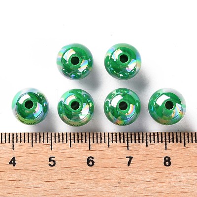 Opaque Acrylic Beads MACR-S370-D10mm-24-1