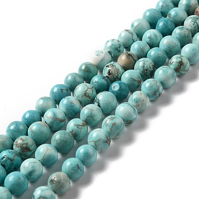 Natural Magnesite Beads Strands G-L555-02C-02-1
