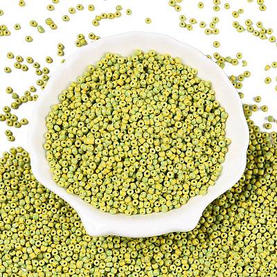 8/0 Opaque Colours Seep Glass Beads X-SEED-M007-01-1