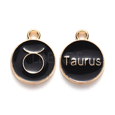 Alloy Enamel Pendants LS-ENAM-S124-01B-08C-1