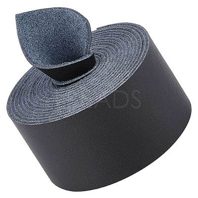 Flat Microfiber Imitation Leather Cord LC-WH0006-07C-01-1