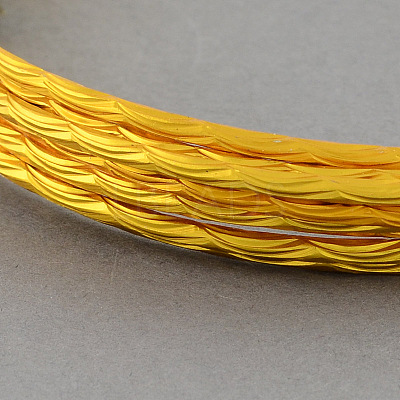 Textured Round Aluminum Wire AW-R005-17-1