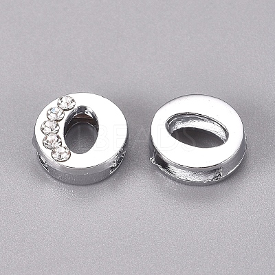 Alloy Slide Charms LS-PALLOY-WH0066-21O-1