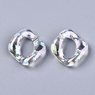 Transparent Acrylic Linkings Rings LS-PACR-N010-037-1