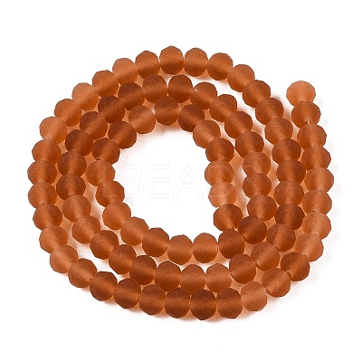 Transparent Glass Beads Strands EGLA-A044-T6mm-MD04-1