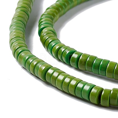 Synthetic Turquoise Beads Strands TURQ-G110-4x2mm-10-1