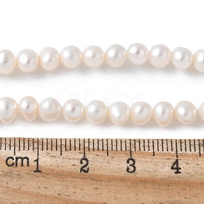 Natural Cultured Freshwater Pearl Beads Strands PEAR-I007-07Q-06C-1