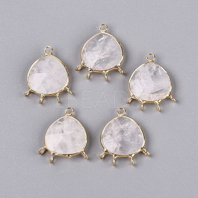 Natural Quartz Crystal Chandelier Component Links G-Q606-50G-1