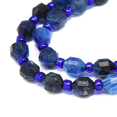 Natural Kyanite Beads Strands G-O201B-18-1