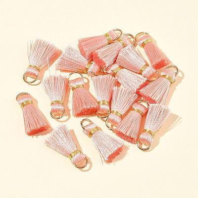 20Pcs Handmade Polycotton(Polyester Cotton) Tassel Decorations FIND-FS0003-27H-1
