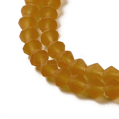 Imitate Austrian Crystal Frosted Glass Beads Strands LS-EGLA-A039-T3mm-MD28-1