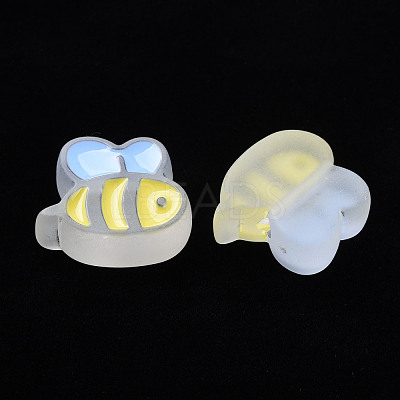 Transparent Acrylic Beads MACR-S374-06B-07-1