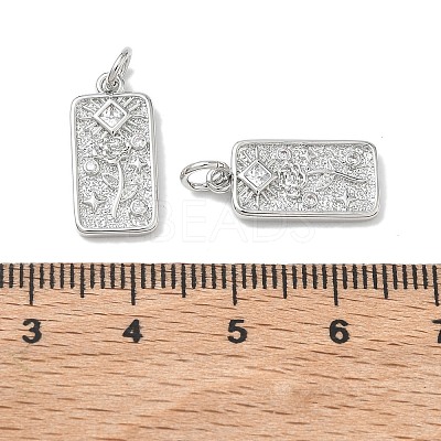 SHEGRACE Valentine's Day Brass Clear Cubic Zirconia Pendants XGRQ3K480-551P-1