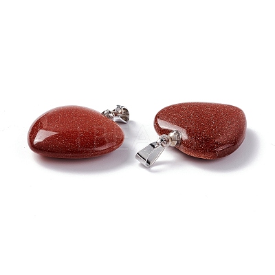 Synthetic Goldstone Pendants G-G956-B20-FF-1