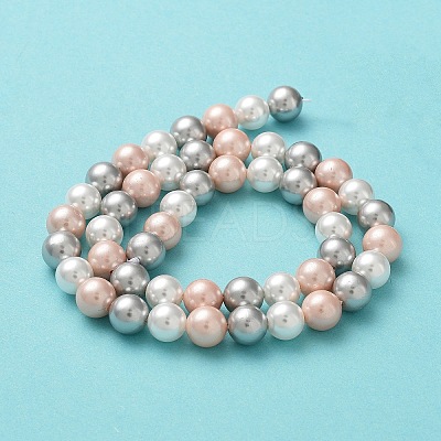 Shell Pearl Bead Strands X-BSHE-L017-20-1