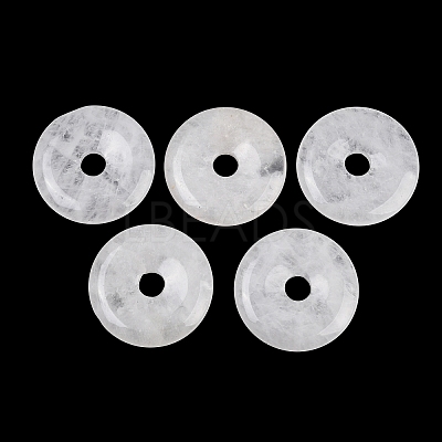Natural White Jade Pendants G-P532-01A-29-1