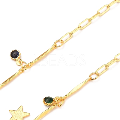 Brass Eyeglasses Chains AJEW-EH00249-1