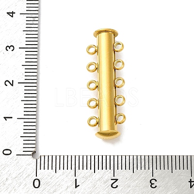 304 Stainless Steel Slide Lock Clasps STAS-A117-07A-G-1