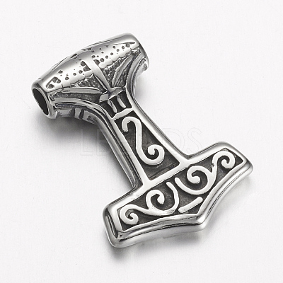 304 Stainless Steel Pendants STAS-E133-094AS-1