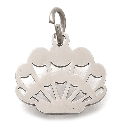 304 Stainless Steel Charms STAS-Z119-09P-1