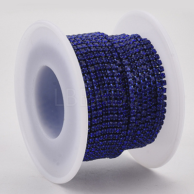 Electrophoresis Iron Rhinestone Strass Chains CHC-Q009-SS12-B03-1