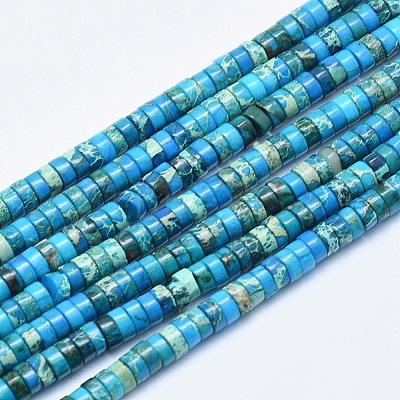 Natural Imperial Jasper Beads Strands G-J377-4mm-05-1