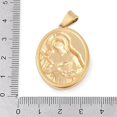 304 Stainless Steel Pendants LS-STAS-M103-01G-06-1