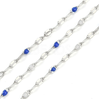 Brass Dapped Chains AJEW-Q153-03P-02-1