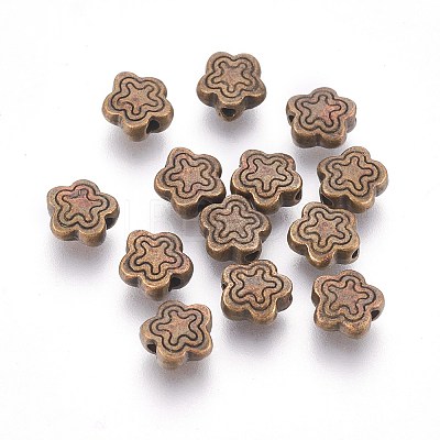 Tibetan Style Alloy Beads MLF10690Y-NF-1