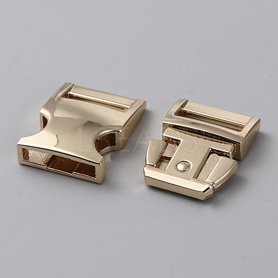 Zinc Alloy Side Release Buckles FIND-WH0420-38B-G-1