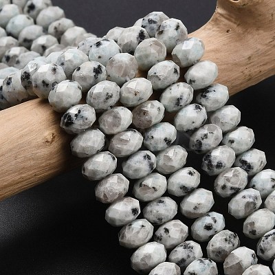 Natural Sesame Jasper Beads Strands G-Z111-A38-1