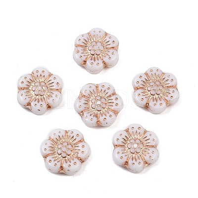 Bohemia Czech Pressed Glass Beads GLAA-I061-08C-1