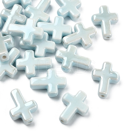 20Pcs Handmade Porcelain Beads PORC-YW0001-33I-1