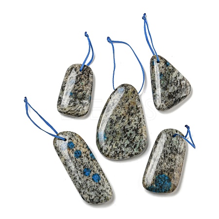 Natural K2 Stone Pendants G-NH0001-13B-1