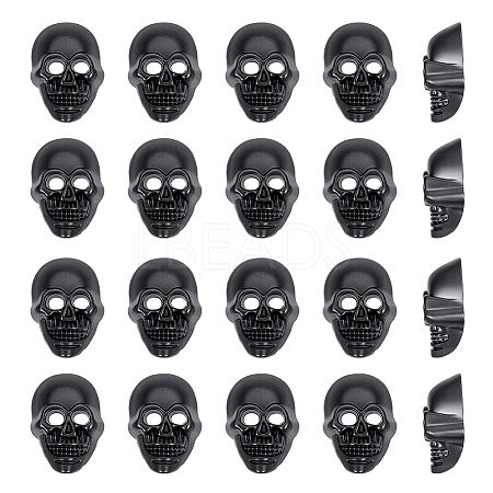 20Pcs 2-Hole Zinc Alloy Buttons FIND-OC0013-67B-1