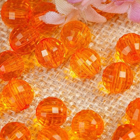 Transparent Acrylic Beads TACR-NH0001-D-07-1