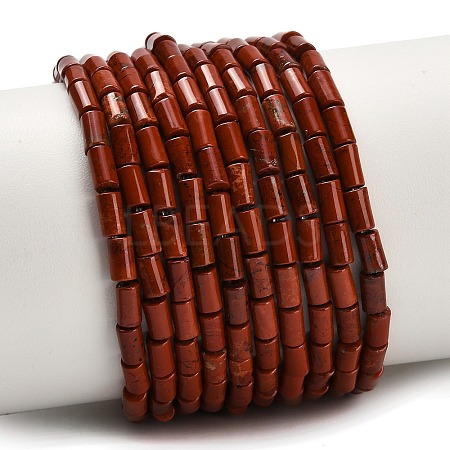 Natural Red Jasper Beads Strands G-P600-B03-01-1