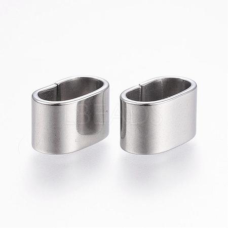 201 Stainless Steel Slide Charm STAS-P127-11P-1