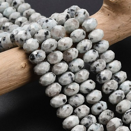 Natural Sesame Jasper Beads Strands G-Z111-A38-1